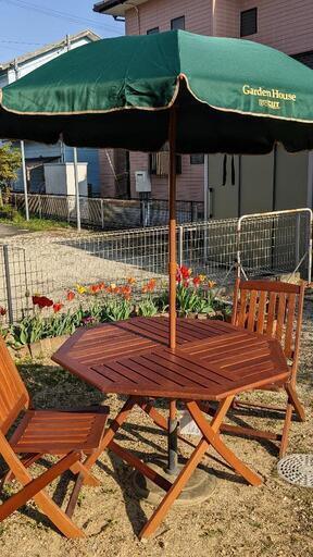 ガーデンテーブルセット