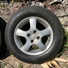 185\70\14ホイール付き夏タイヤの画像
