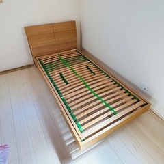 センベラ ベッドフレーム ラムザA レッグタイプ ウッドスプリング仕様の画像