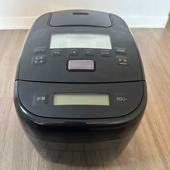 アイリスオーヤマ 圧力IH炊飯器 5.5合 ブラック KRC-P...