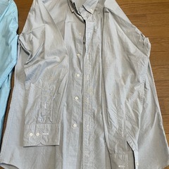 ユニクロ メンズシャツ Lサイズ 2枚セットの画像