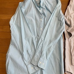 ユニクロ メンズシャツ Lサイズ 2枚セットの画像