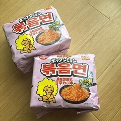 ポックンミョン５食入り×2つ