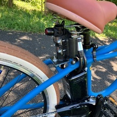 パナソニック　Bp02 カスタム　室内保管　　電動アシスト　自転車　配達可能　子供乗せ　イケパパの画像