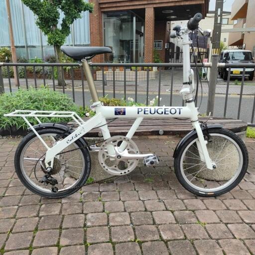 PEUGEOTプジョー定価6万円程Colibri16折り畳み自転車ミニベロ