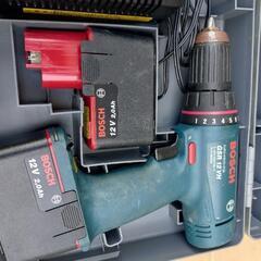 BOSCHバッテリードライバードリルの画像