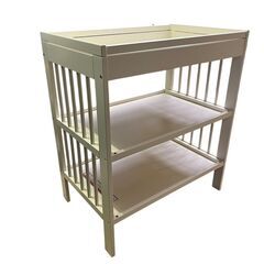IKEA イケア オムツ替え台 ベビー家具 3段 幅82.5×奥行94.5×奥行50.5㎝ 中古品　直接引取OK　地域限定有料配送サービスあり‼の画像