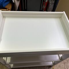 IKEA イケア オムツ替え台 ベビー家具 3段 幅82.5×奥行94.5×奥行50.5㎝ 中古品　直接引取OK　地域限定有料配送サービスあり‼の画像