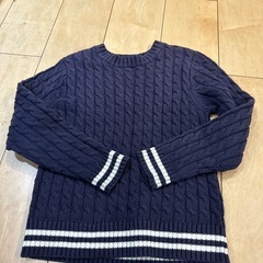子供服2枚130cm冬物　女子　の画像