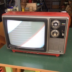 日立 レトロテレビ 1982年製 箱付き