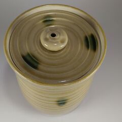 黄瀬戸 水指 茶道　茶器　茶道具の画像