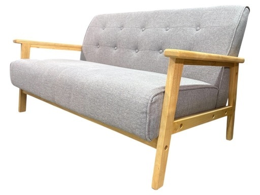 NO.2397【美品】イーナ New Retro オリジナル 2人掛けソファ ファブリック 家具 中古 NO.2397【美品】イーナ New Retro オリジナル 2人掛けソファ