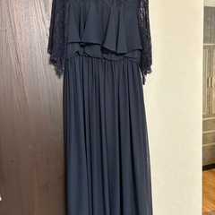 マタニティ用パーティドレス　Mサイズ　授乳後付き　結婚式/二次会...