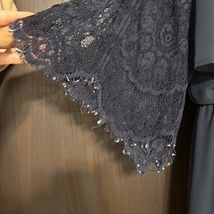 マタニティ用パーティドレス　Mサイズ　授乳後付き　結婚式/二次会/七五三／お宮参り/行事用の画像