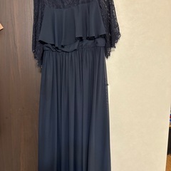 マタニティ用パーティドレス　Mサイズ　授乳後付き　結婚式/二次会/七五三／お宮参り/行事用の画像