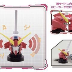 機動戦士ガンダムSEED FREEDOM インフィニットジャスティスガンダム弐式ヘッド型スピーカー  新品未開封の画像