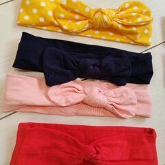 (8個)ヘアバンド リボン の画像