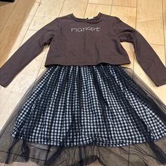 子供服　女子150cm 冬物ワンピ