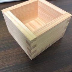 ヒノキ　升の画像