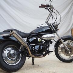HONDA Magna50 マグナ50 ブラック カスタムの画像