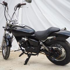 HONDA Magna50 マグナ50 ブラック カスタムの画像