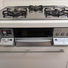 都市ガス用高機能ビルトインガスコンロの画像