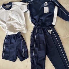 あいりす幼稚園制服、体操服半袖長袖(120cm)男の子