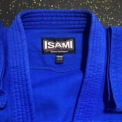 ISAMI 柔術着 軽量　柔術衣 JJ-15 青 6号(A3相当) イサミの画像