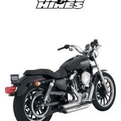 VANCE＆HINES ショートショット スタッガード クローム

の画像