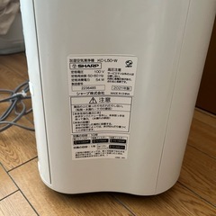 シャープ 加湿空気清浄機の画像