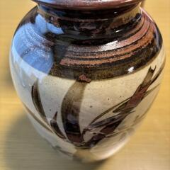 【美品未使用・新品】益子焼 花瓶 一輪挿しにも◎の画像