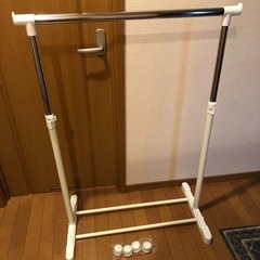 新品　未使用　パイプハンガー　シングル
