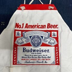 ☀️　新品　非売品　バドワイザー　Budweiser　エプロン　前掛け　ノベルティの画像