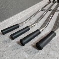 ラットプルバー筋トレ トレーニング器具 ラットプル ラットプルダウン 4本セットの画像