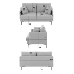 値下げ　ソファーの画像