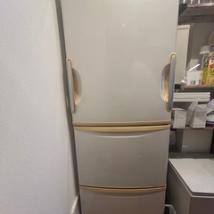 冷蔵庫　345L   シャープ　両開き　ジャンク品