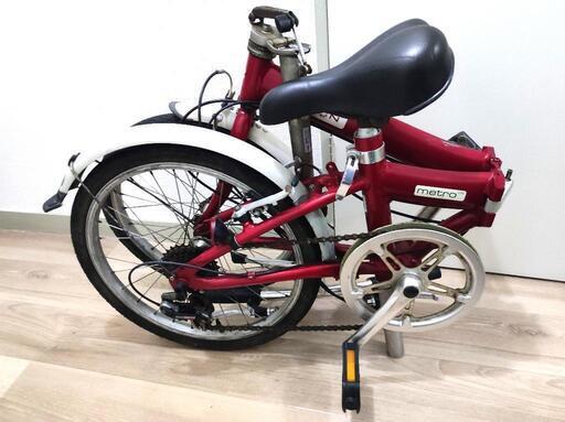 DAHON メトロ(赤色) 未使用（DAHON metro ダホン メトロ 7速