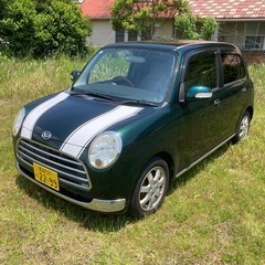 車検長い　乗って帰れます。　モスグリーンミラジーノ