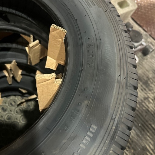 新品未使用‼️ダンロップ145/6pr12‼️４本セット‼️