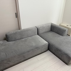 緊急！お値下げ不可 Francfranc美品L字ソファの画像