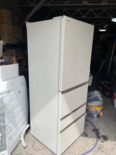 TOSHIBA 東芝 ベジータ 2019年製 551L 6ドア 冷凍冷蔵庫 GR-R550FZ (ZC