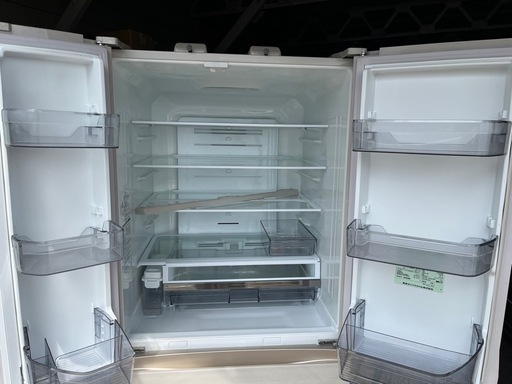 TOSHIBA 東芝 ベジータ 2019年製 551L 6ドア 冷凍冷蔵庫 GR-R550FZ (ZC