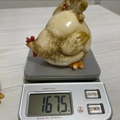 にわとり 置物の画像