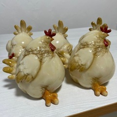 にわとり 置物の画像
