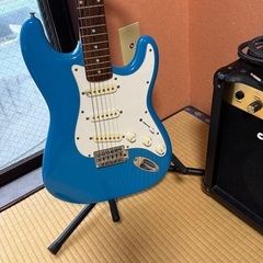 ギターとマーシャルアンプセット