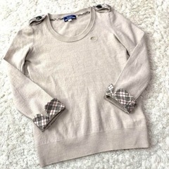 バーバリー　ニットトップス