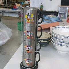 0517-207 ディズニーキャラクター　アルミマグカップセット