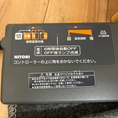 ホットカーペット　ラグ付きの画像