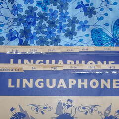 LINGUAPHONE 英語コース レコード 16枚　78回転 リンガフォン 昭和　レトロの画像