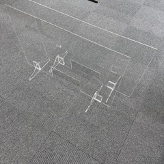 アクリルパーテーション（飛沫防止・卓上タイプ）お譲りします！